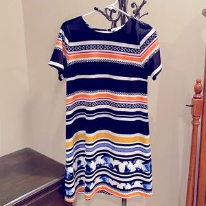 Bar III Patterned Shift Dress